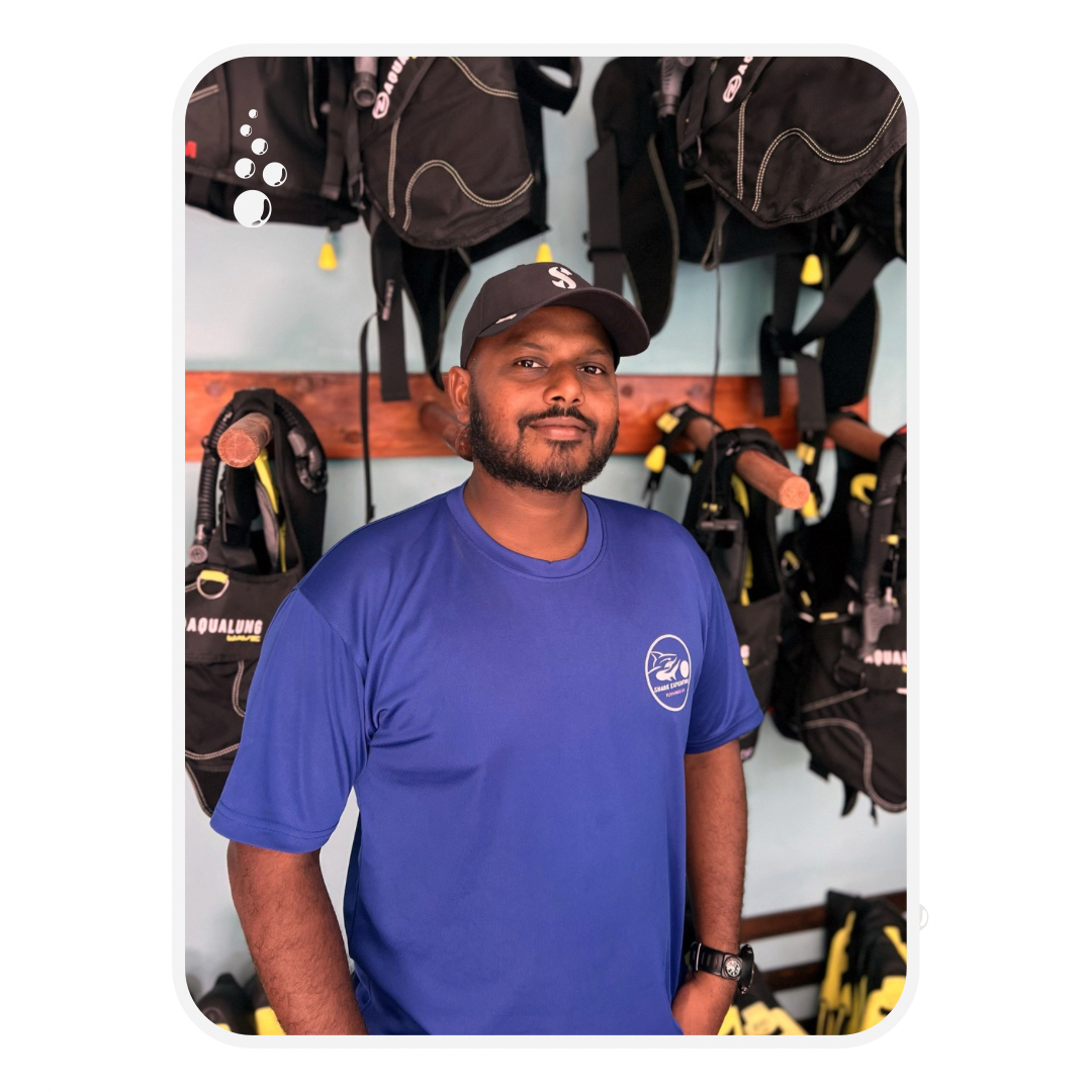 Nazeef Mohamed — Head of Dive Operations